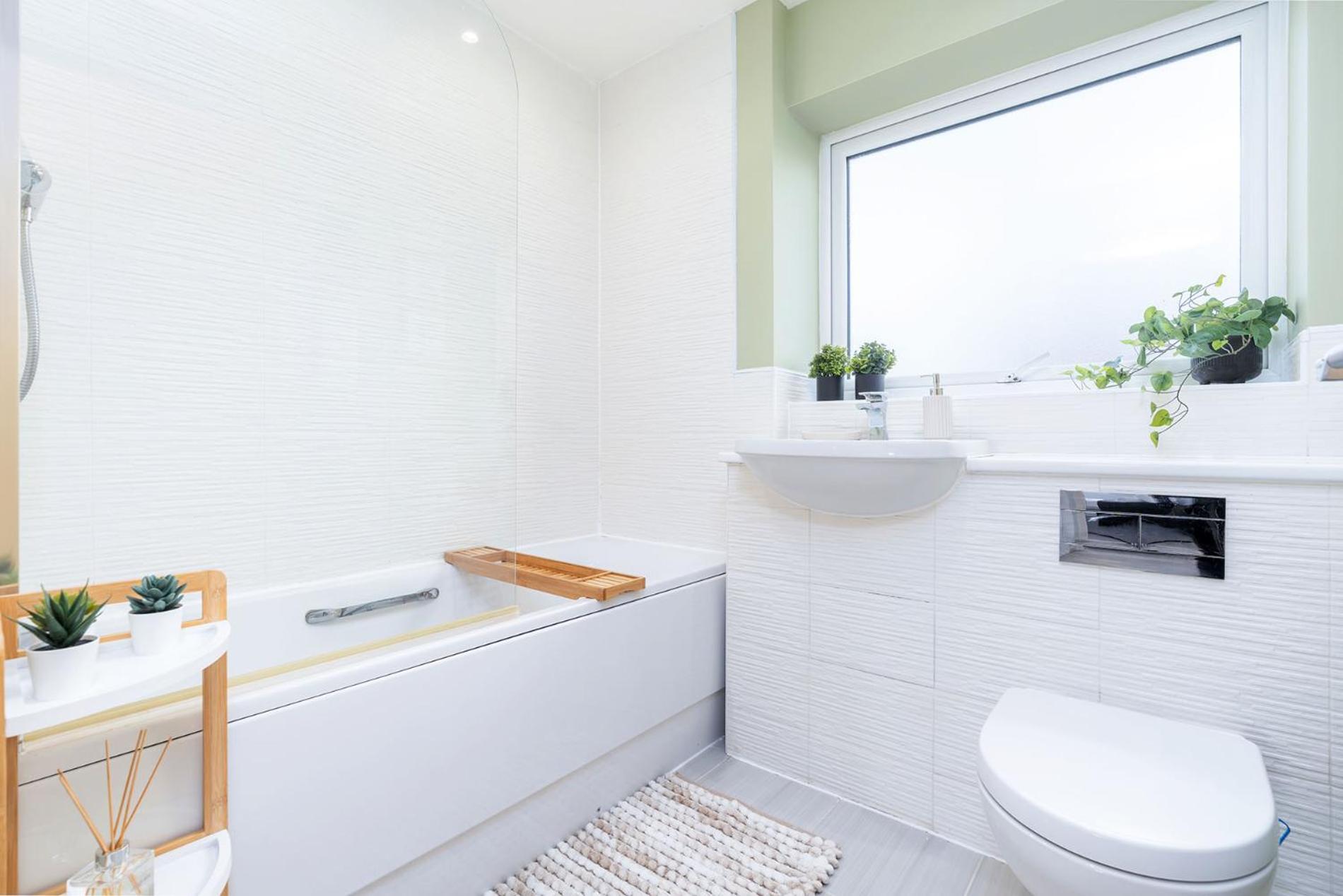 6 Guests - 3 Bedrooms - Free Wi-Fi - Манчестер Екстер'єр фото