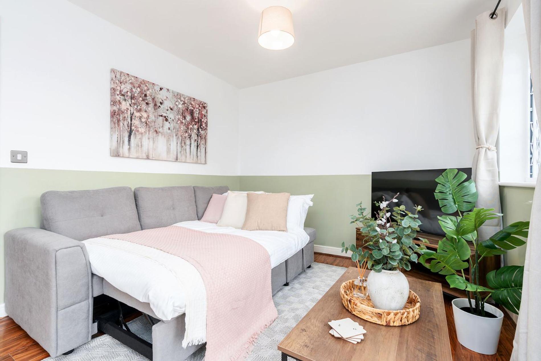 6 Guests - 3 Bedrooms - Free Wi-Fi - Манчестер Екстер'єр фото