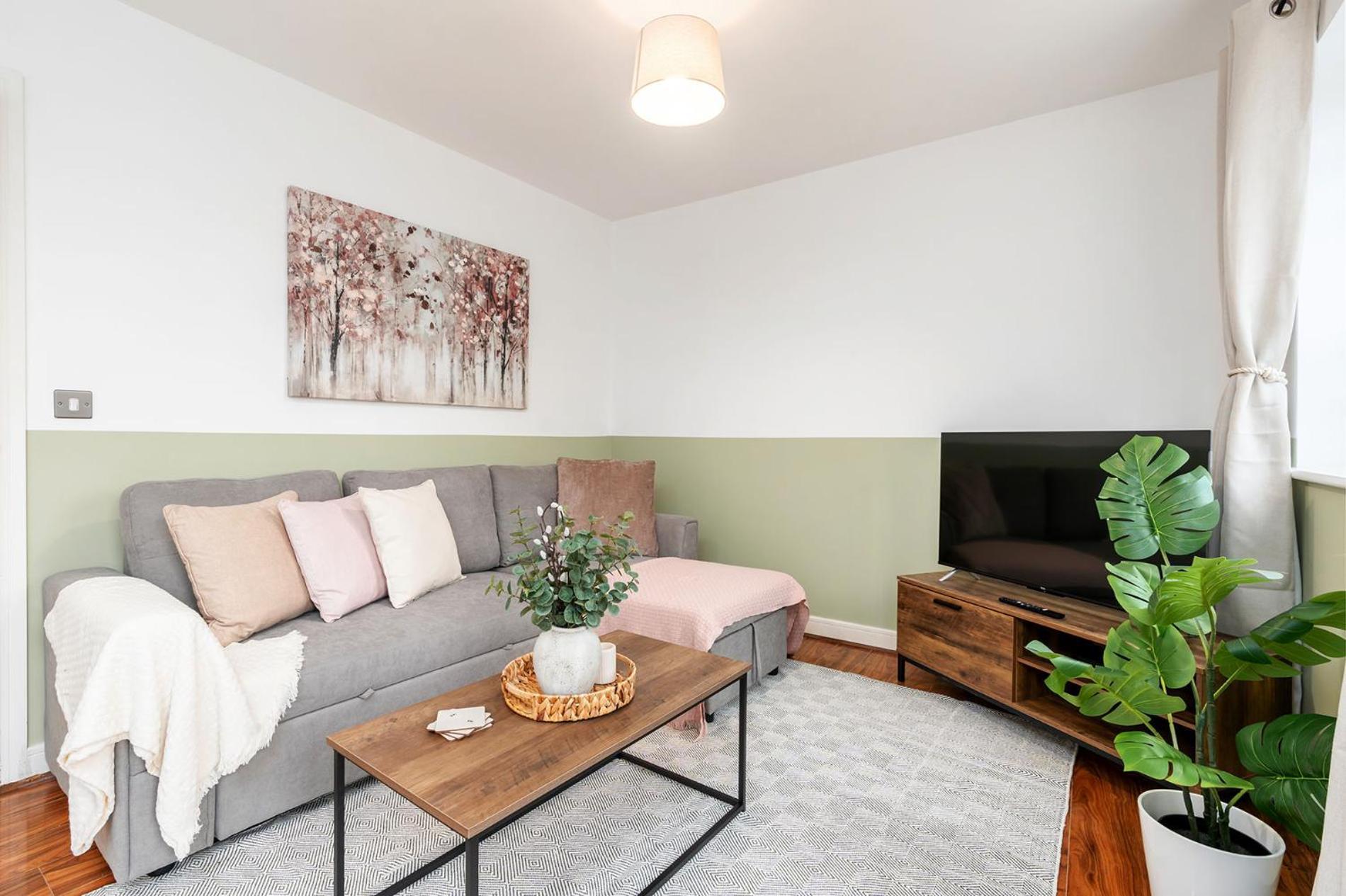 6 Guests - 3 Bedrooms - Free Wi-Fi - Манчестер Екстер'єр фото