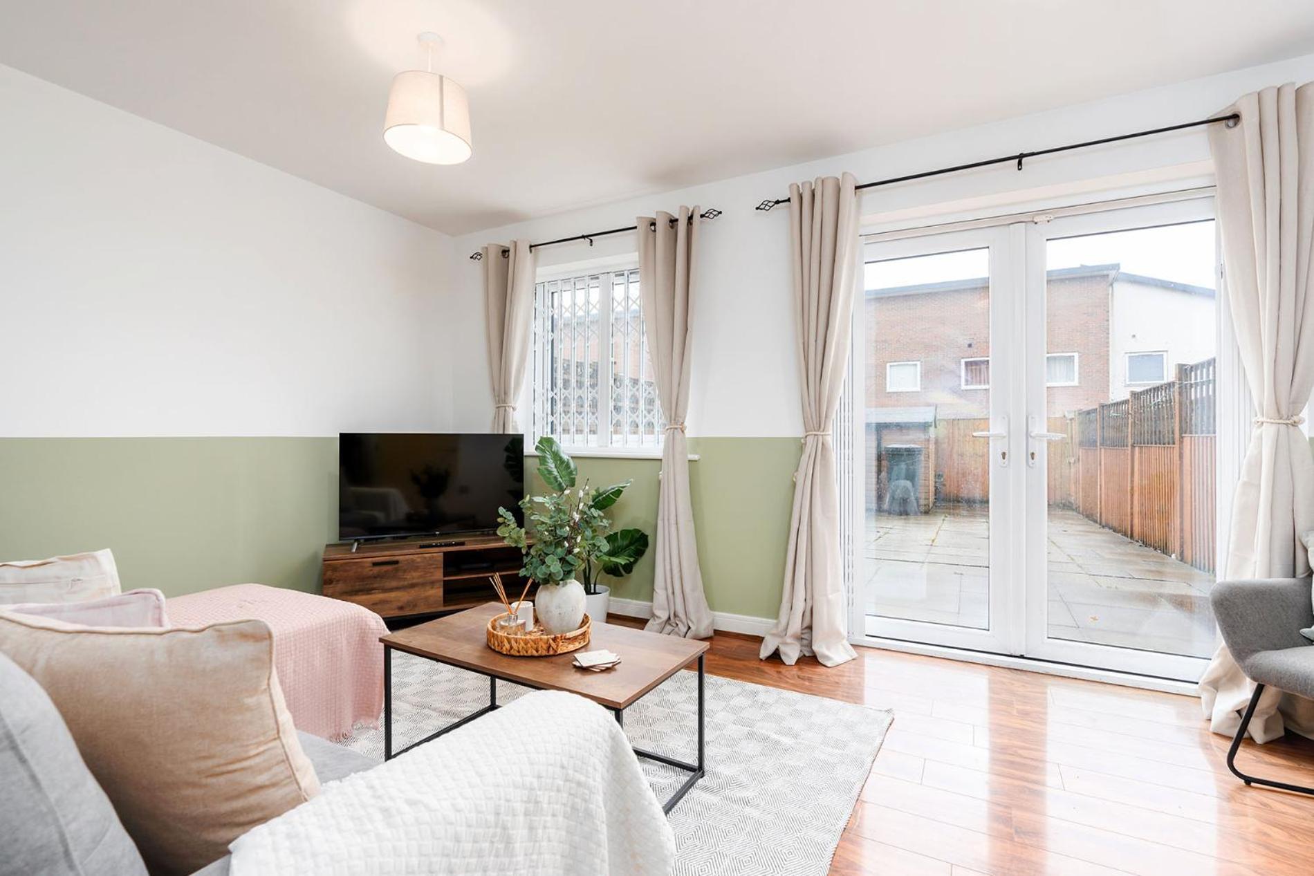 6 Guests - 3 Bedrooms - Free Wi-Fi - Манчестер Екстер'єр фото